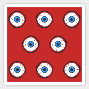 Blue Eyeball Magnet